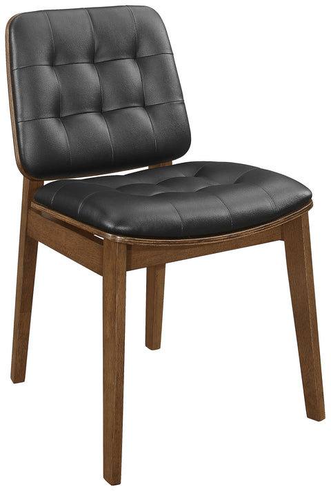 Colombe Rectangular 5-piece Dining Set Natural WalnutNatural Walnut