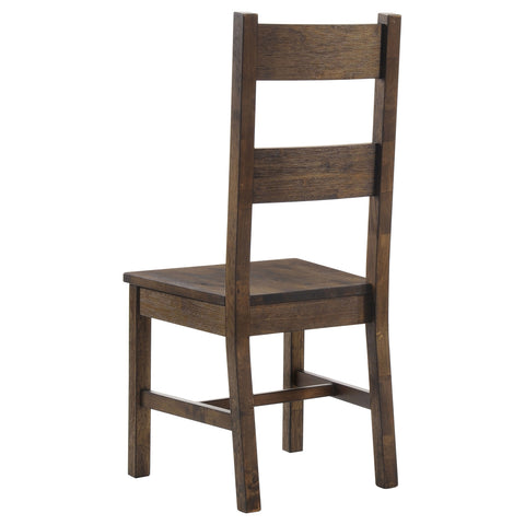 Lawler 9-piece Rectangular Dining Set Rustic Golden BrownRustic Golden Brown