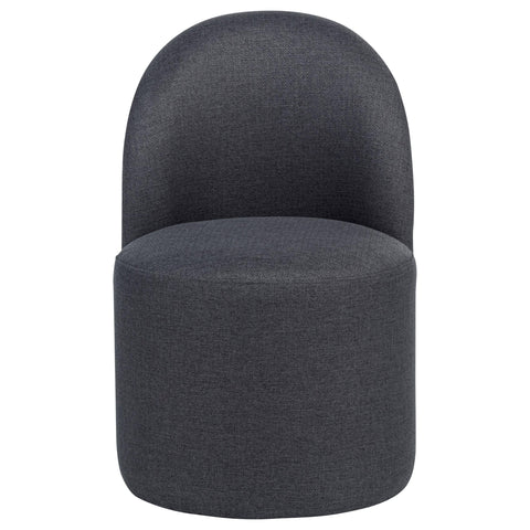 Forbes Upholstered Barrel Dining Side Chair Charcoal (Set of 2)