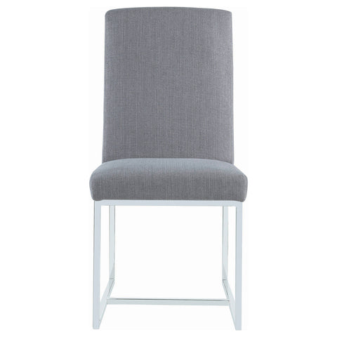 Landon Upholstered Dining Side Chair Grey (Set of 2)Grey