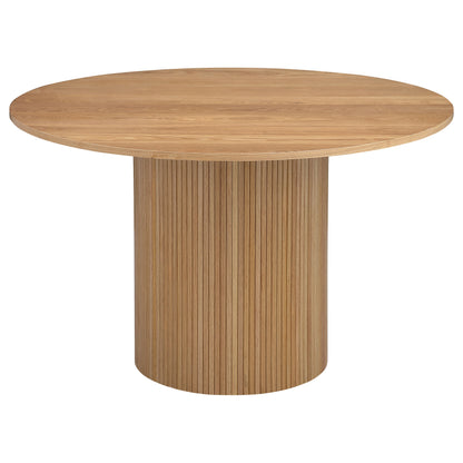 Blake Round 48-inch Wood Top Dining Table Natural