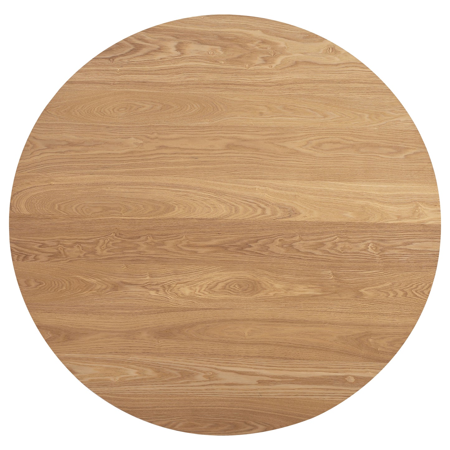 blake round 48-inch wood top dining table natural