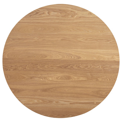 Blake Round 48-inch Wood Top Dining Table Natural