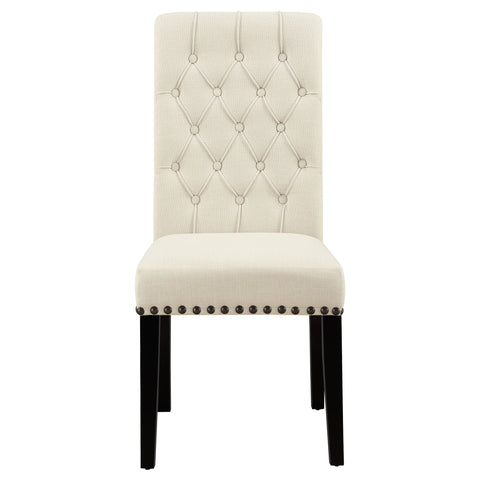 Toscano 5-piece Rectangular Dining Table Set Rustic EspressoRustic Espresso / Beige