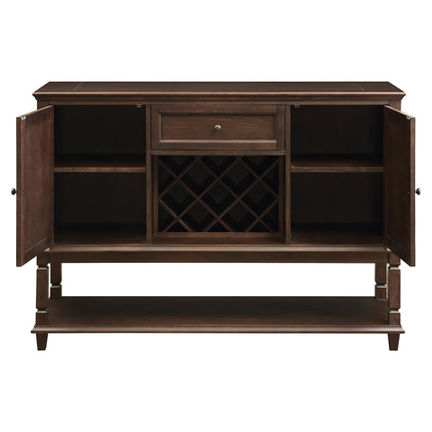 Toscano 2-door Sideboard Buffet Cabinet Rustic EspressoRustic Espresso