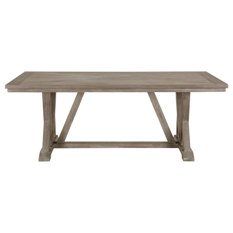 Jenson Rectangular 82-inch Dining Table Coastal GreyCoastal Grey