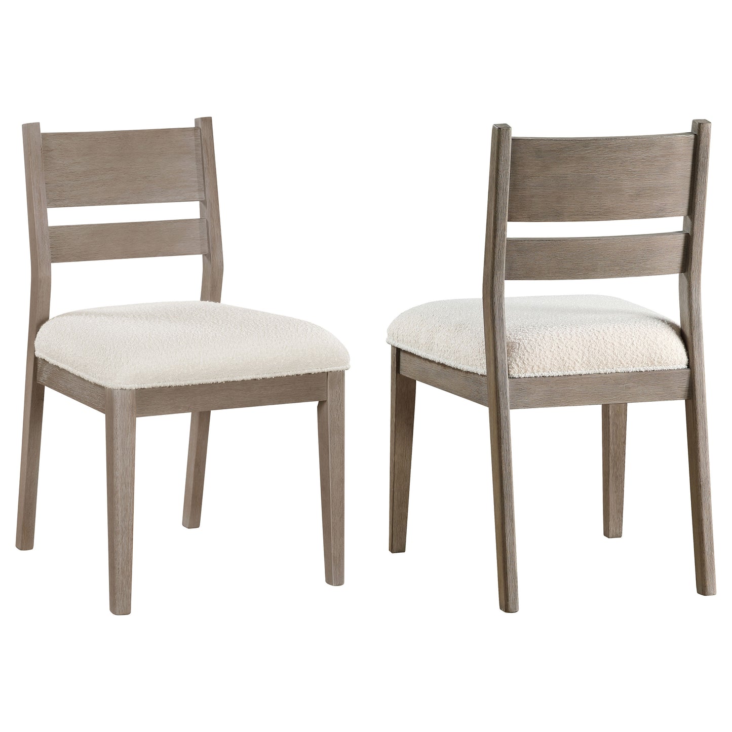 jenson wood dining side chair coastal grey (set of 2)coastal grey