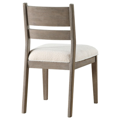 Glenn Wood Dining Side Chair Coastal Grey (Set of 2)