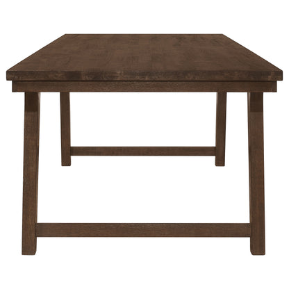 Alton 6-piece Rectangular Dining Table Set Brown Oak