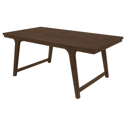 Toga Rectangular 79-inch Wood Dining Table Brown OakBrown Oak