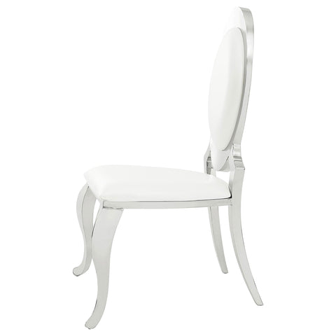 Scout Upholstered Dining Chair Cream White (Set of 2)Cream White