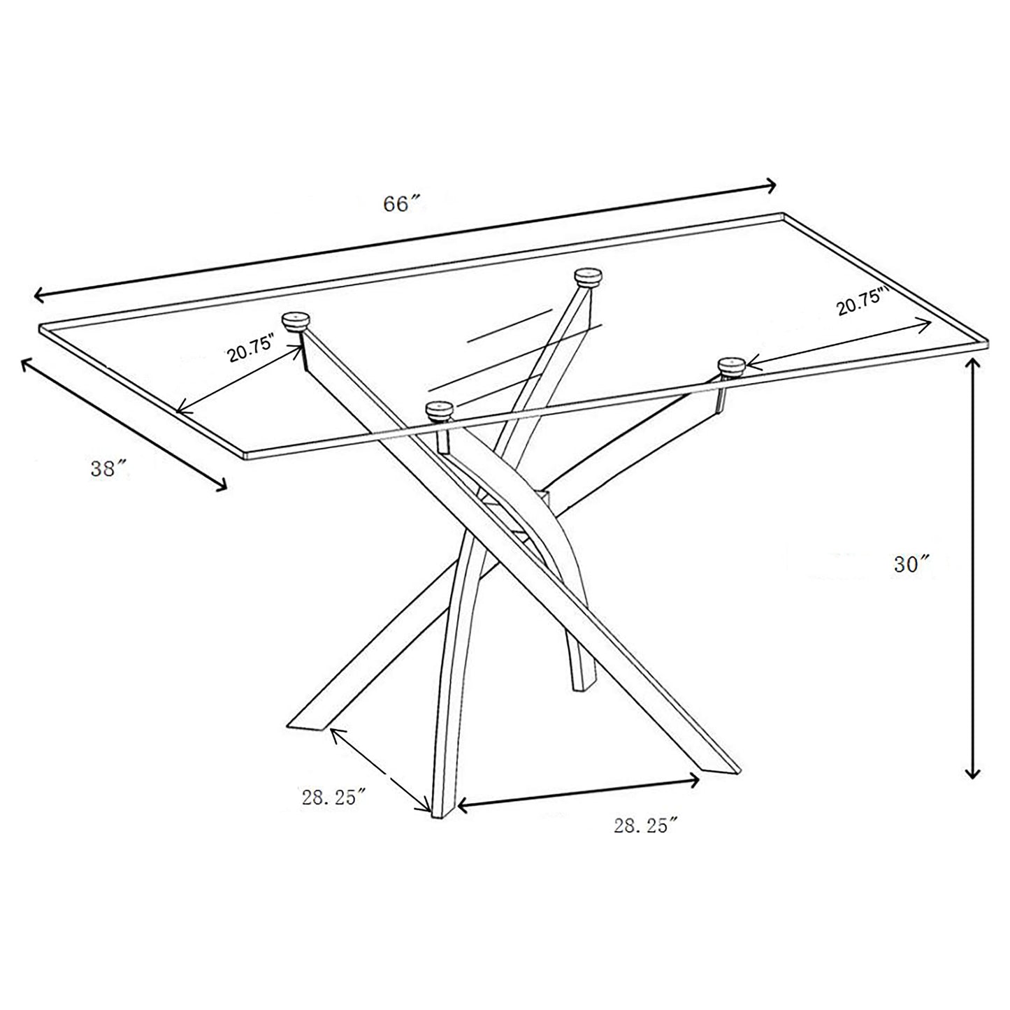 5 pc dining set