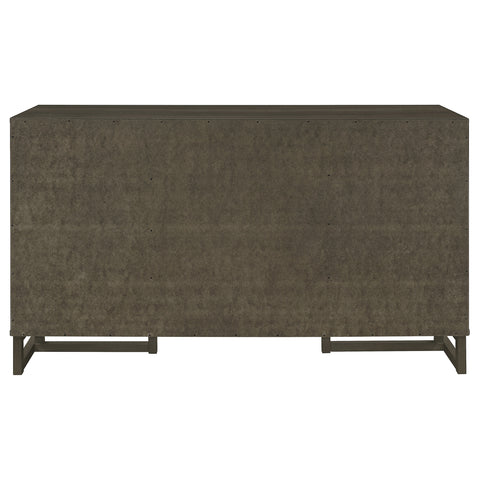 Dominick 3-drawer Storage Dining Sideboard Buffet Dark GreyDark Grey