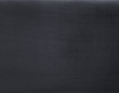 Vector Black Velvet Bench Black