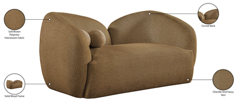 Laurel 68" Fabric Upholstered Loveseat, 1 Piece
