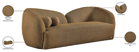Laurel 91" Fabric Upholstered Sofa, 1 Piece