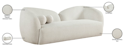 Laurel 91" Fabric Upholstered Sofa, 1 Piece