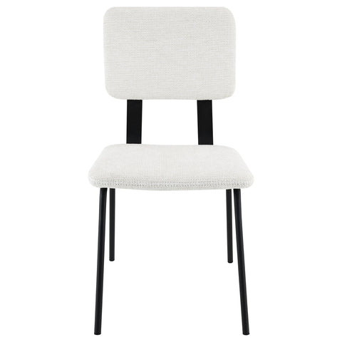 Barlow Fabric Upholstered Dining Side Chair White (Set of 2)White