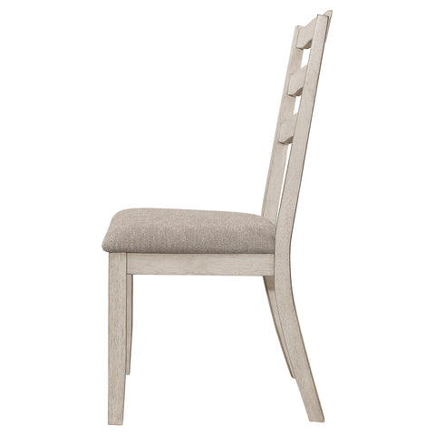 Klein Wood Dining Side Chair Rustic Cream (Set of 2)Rustic Cream