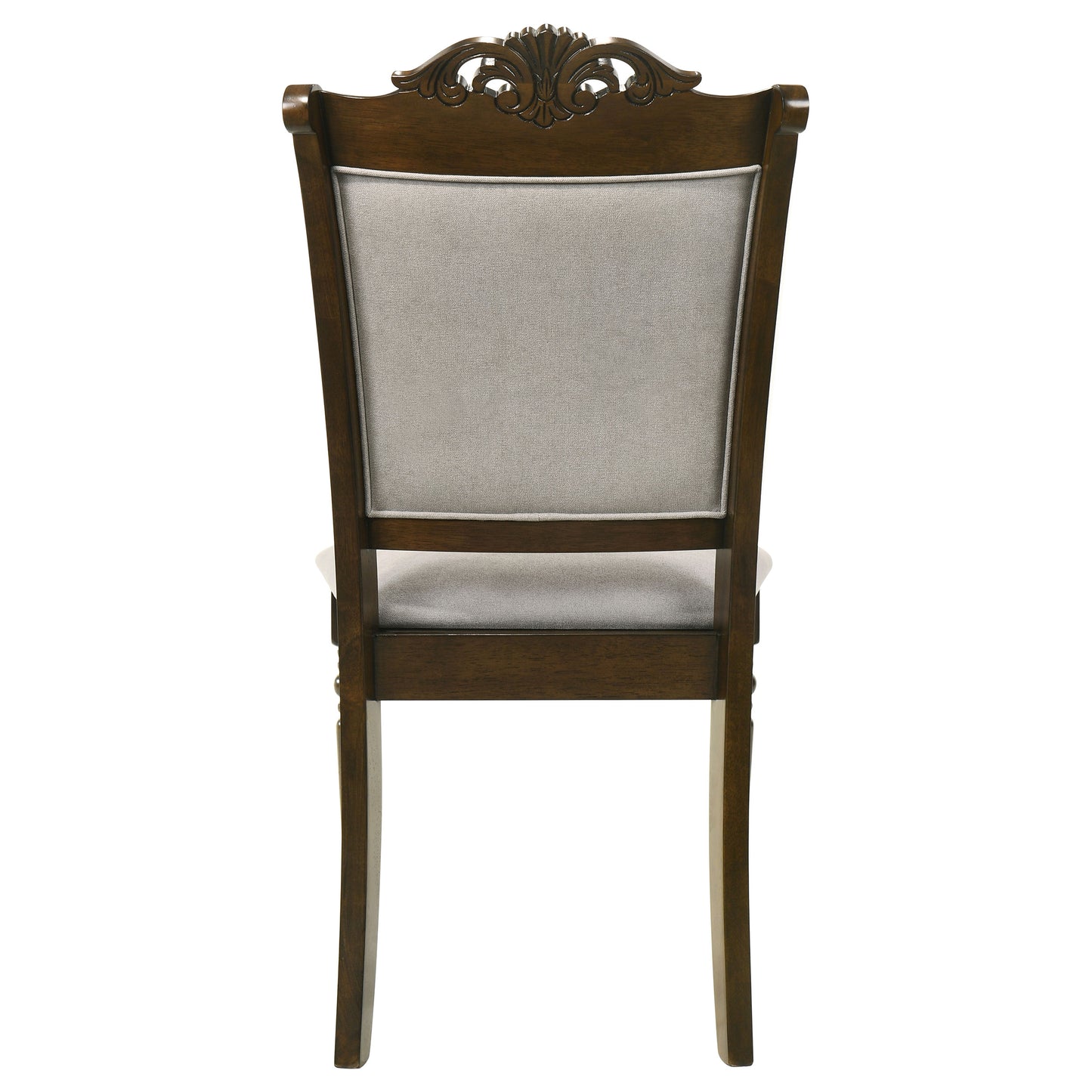 glenmark wood dining side chair chestnut (set of 2)