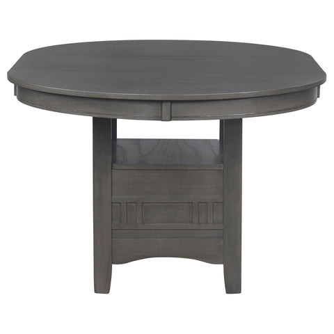 Simmons 5-piece Oval Extension Leaf Dining Set Medium GreyMedium Grey