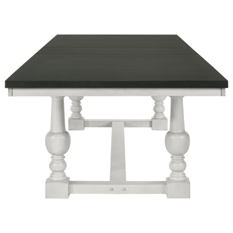Sommer 112-inch Extension Dining Table Vintage CharcoalVintage Charcoal