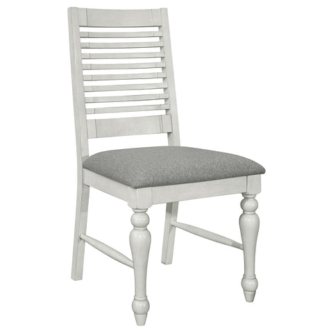 Sommer Wood Dining Side Chair Vintage White (Set of 2)Vintage White