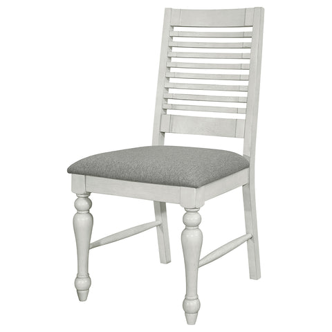 Sommer Wood Dining Side Chair Vintage White (Set of 2)Vintage White