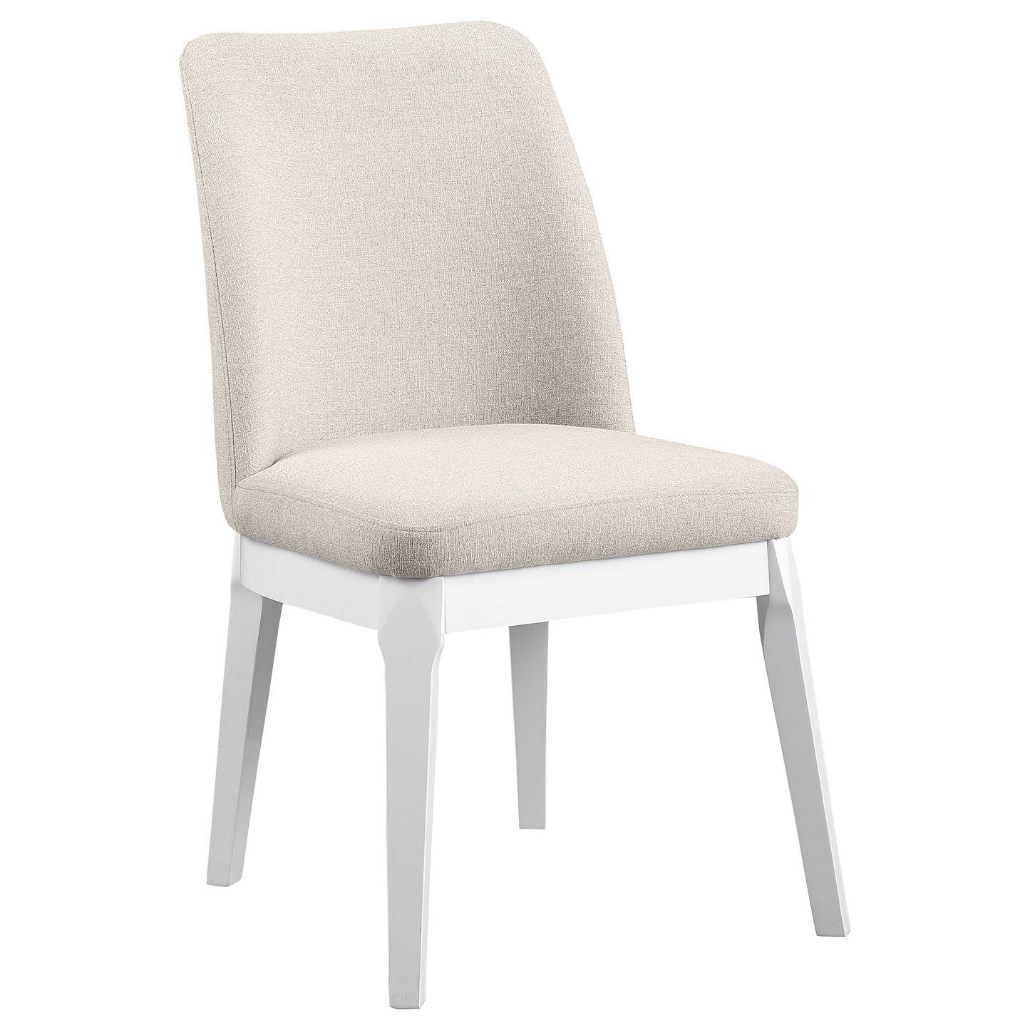 briarwood upholstered dining side chair beige (set of 2)beige