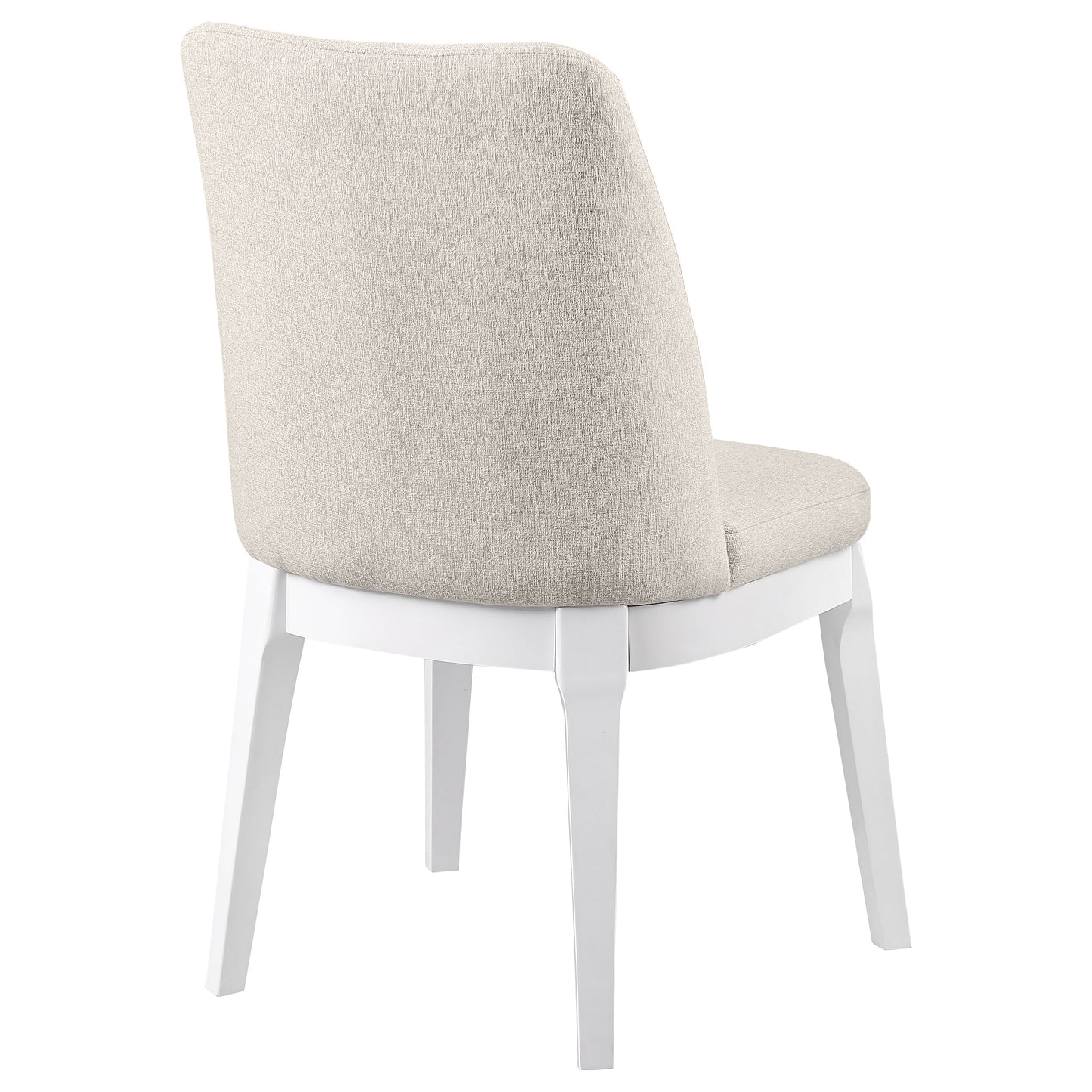 corliss upholstered dining side chair beige (set of 2)