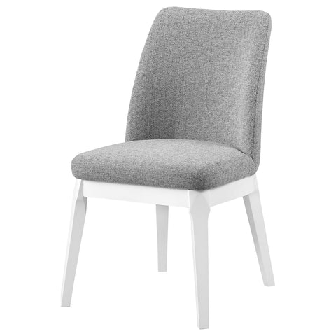Briarwood Upholstered Dining Side Chair Light Grey (Set of 2)Light Grey