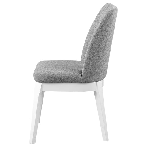 Briarwood Upholstered Dining Side Chair Light Grey (Set of 2)Light Grey