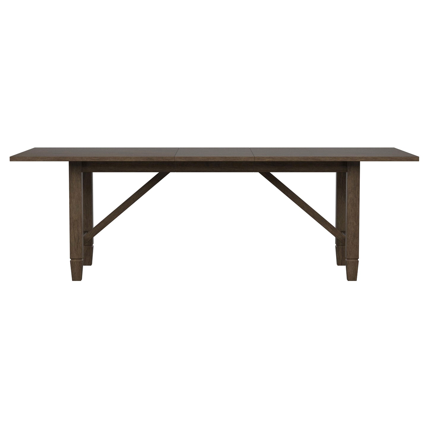 kourtney 9-piece rectangular dining table set light brownlight brown