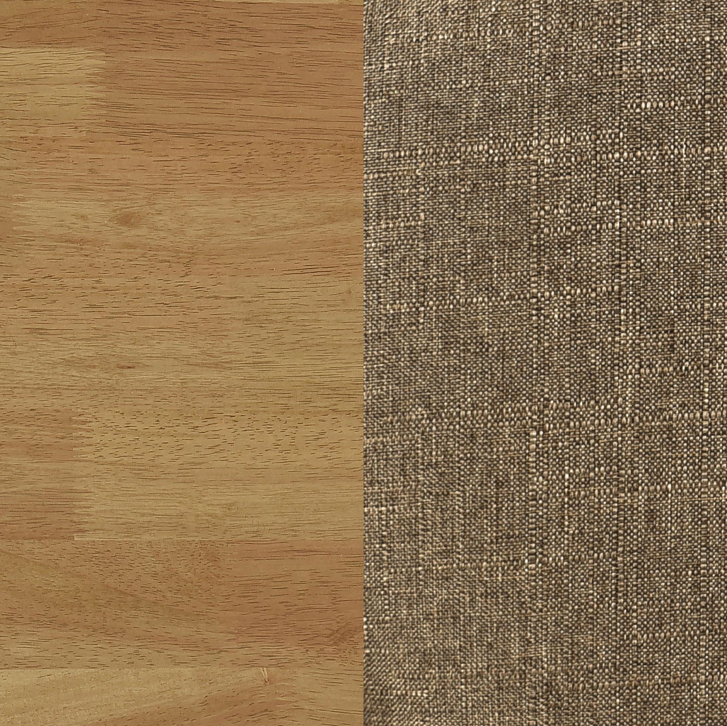 katrina 5-piece round solid wood dining set light walnutlight walnut