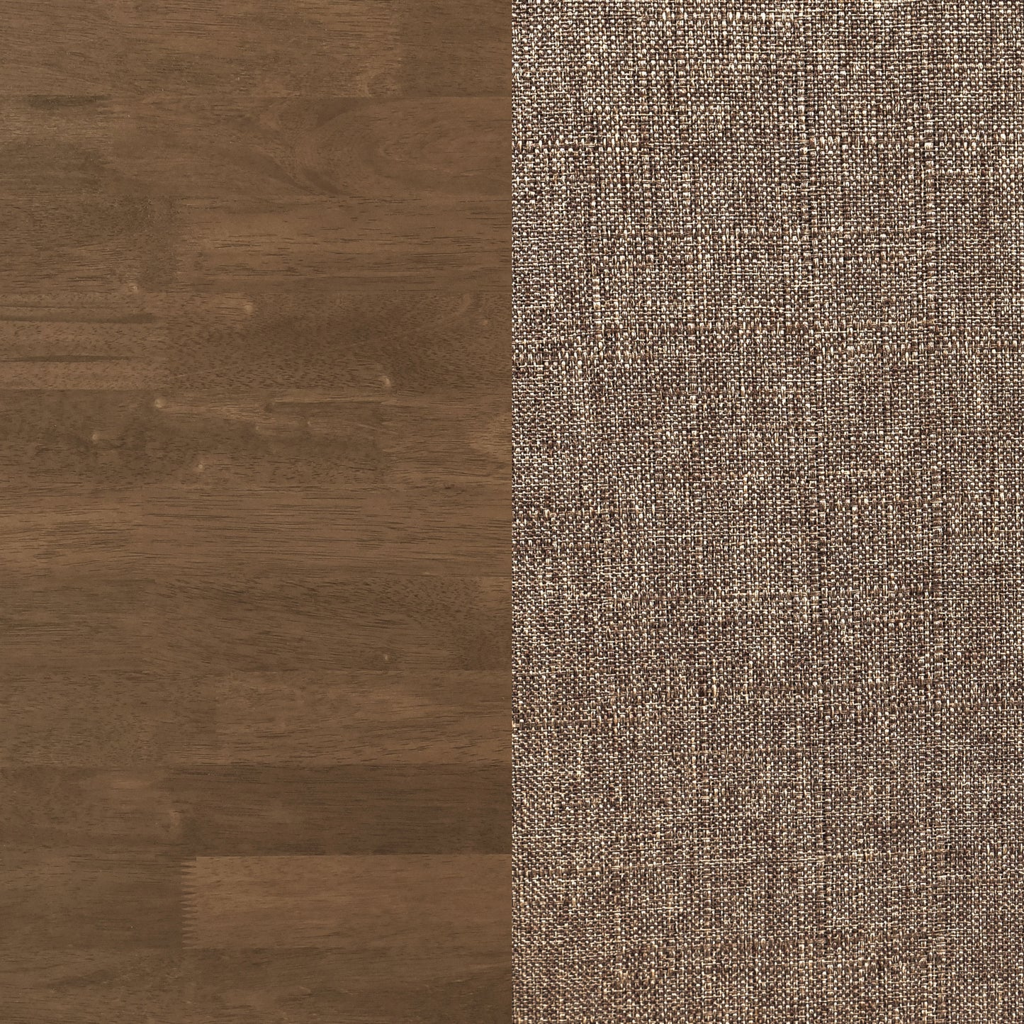 caufield 5-piece oval solid wood dining set walnutwalnut