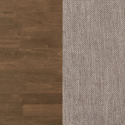 Rylie 5-piece Round Solid Wood Dining Set WalnutWalnut