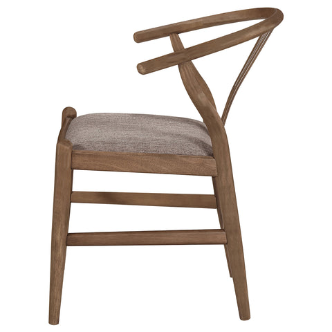 Rylie Wood Wishbone Dining Side Chair Walnut (Set of 2)Walnut