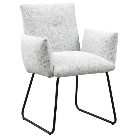 Almonte Upholstered Dining Side Chair Light Grey (Set of 2)Light Grey