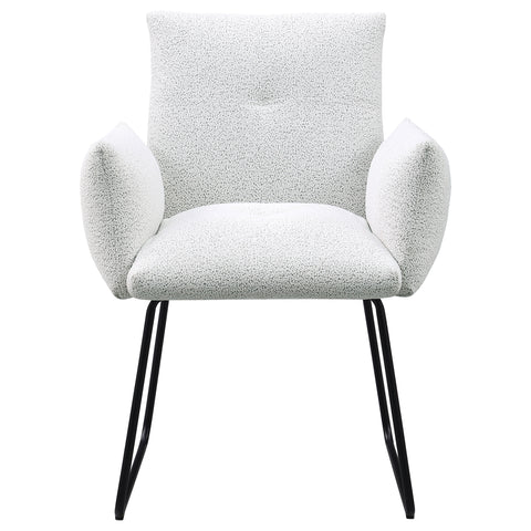 Almonte Upholstered Dining Side Chair Light Grey (Set of 2)Light Grey