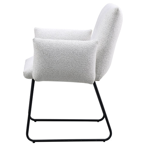 Almonte Upholstered Dining Side Chair Light Grey (Set of 2)Light Grey
