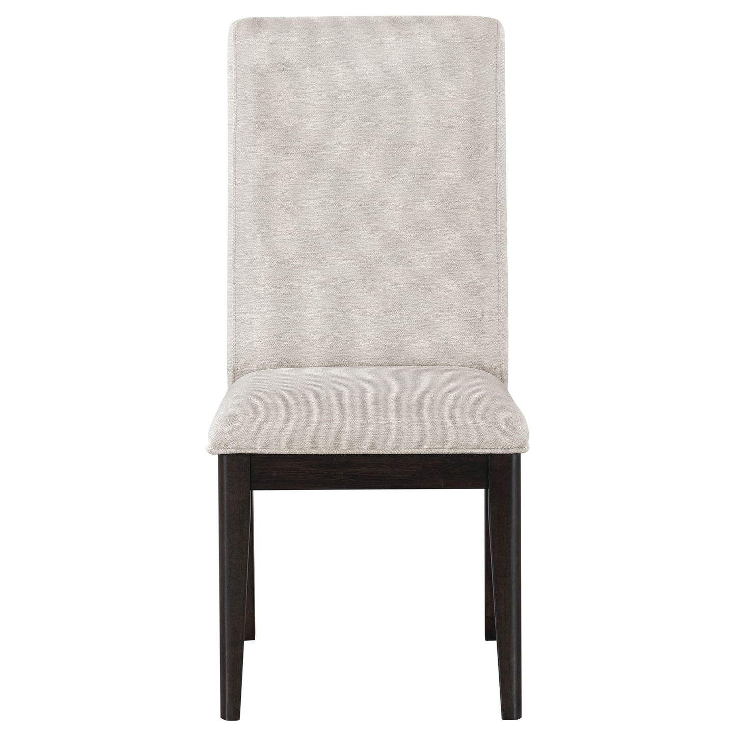 ashford upholstered dining side chair cream (set of 2)cream