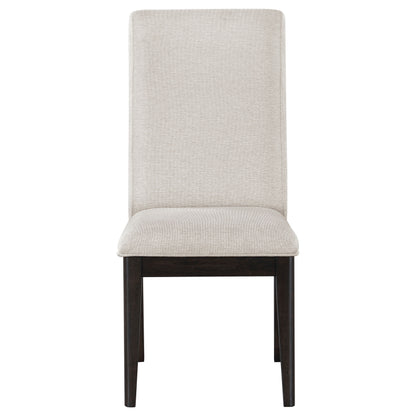 Ashford Upholstered Dining Side Chair Cream (Set of 2)Cream