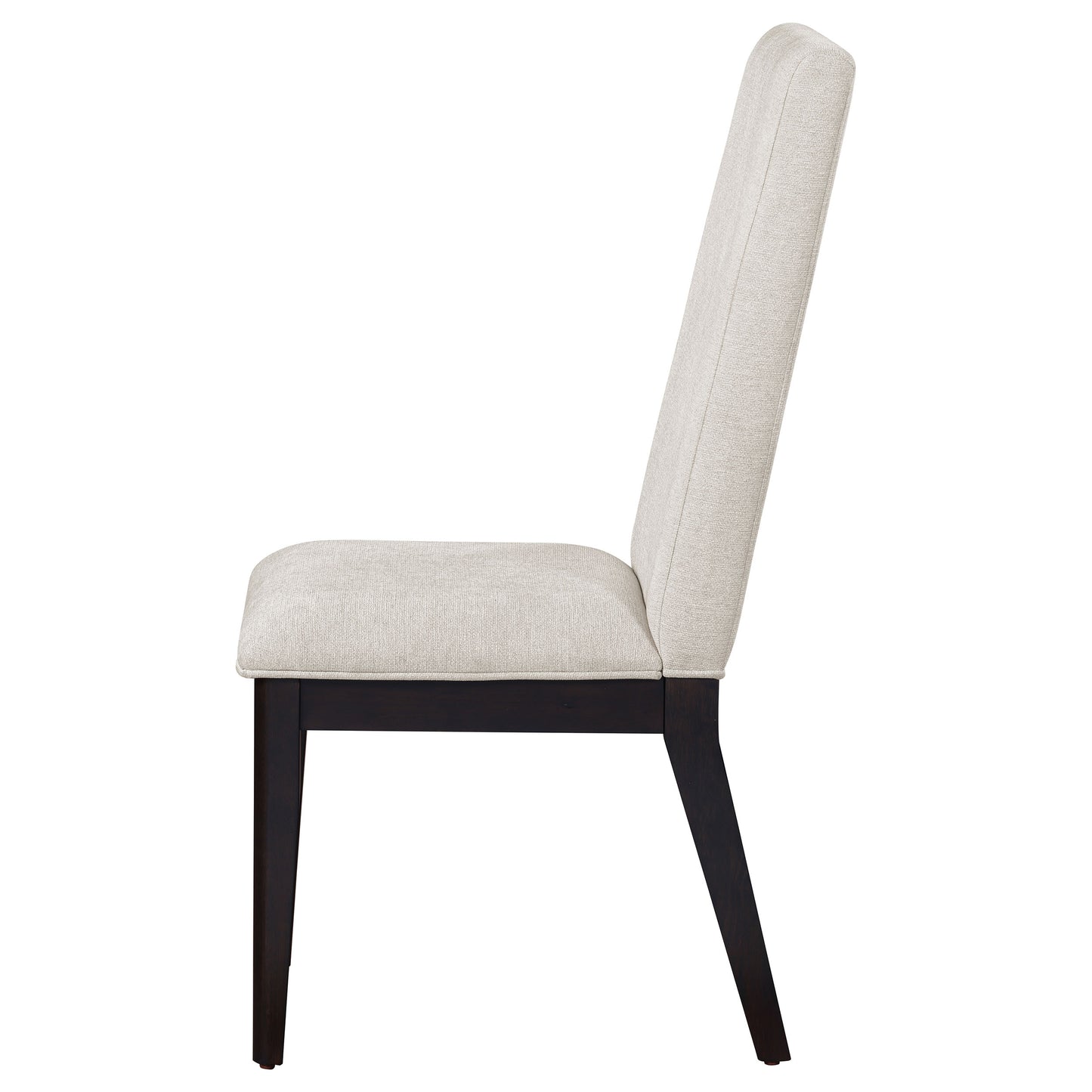 ashford upholstered dining side chair cream (set of 2)cream