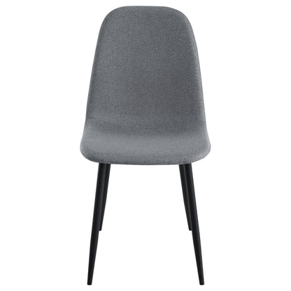 Stonenesse Upholstered Dining Side Chair Grey (Set of 4)