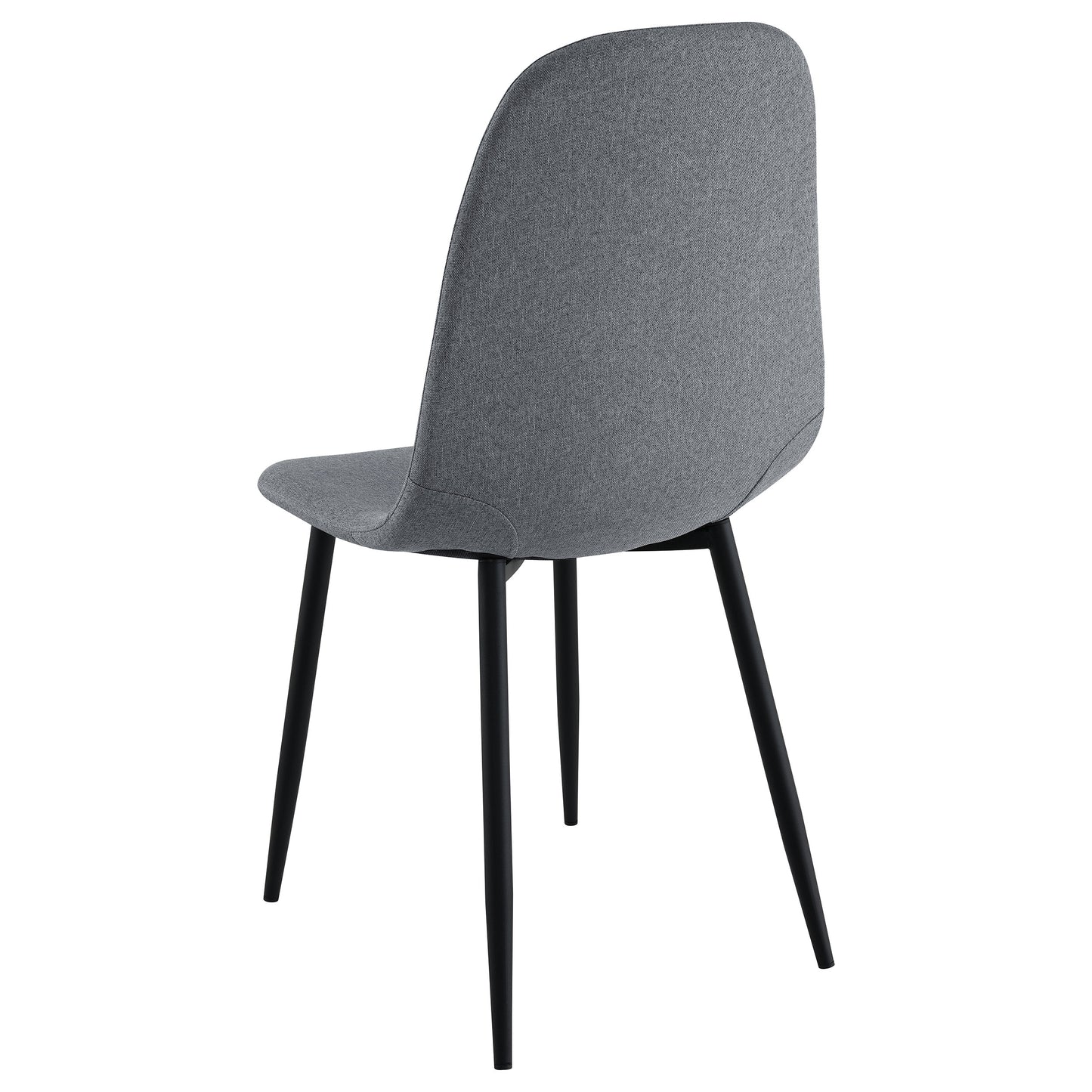 stonenesse upholstered dining side chair grey (set of 4)