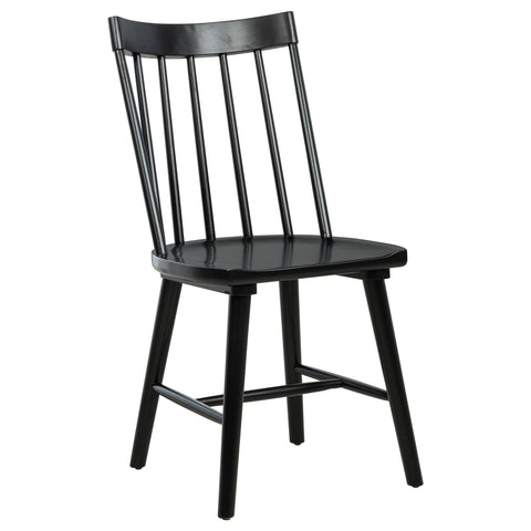 Shirley 6-piece Extension Leaf Dining Set Brown and Black