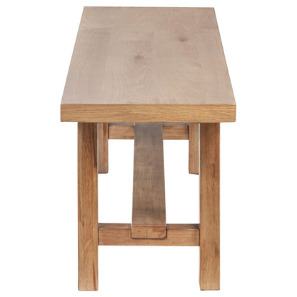 Shirley 6-piece Extension Leaf Dining Set Natural Brown