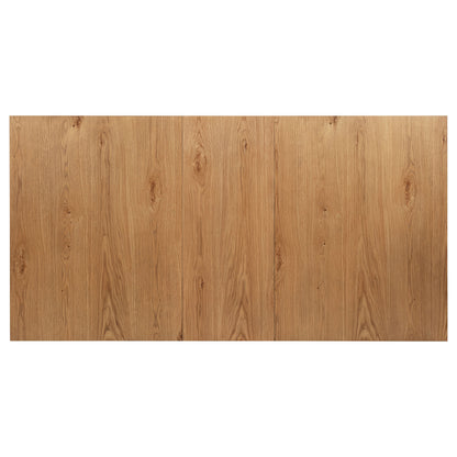 Shirley 76-inch Extension Leaf Dining Table Natural Brown