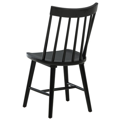 Amery 7-piece Extension Leaf Dining Set Brown and Black