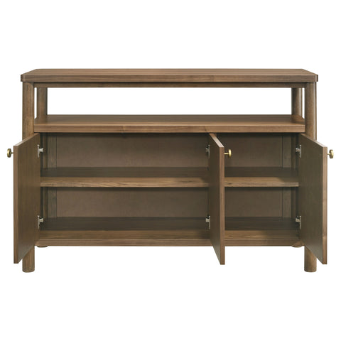 Dennis 52-inch Dining Cabinet Sideboard Buffet WalnutWalnut